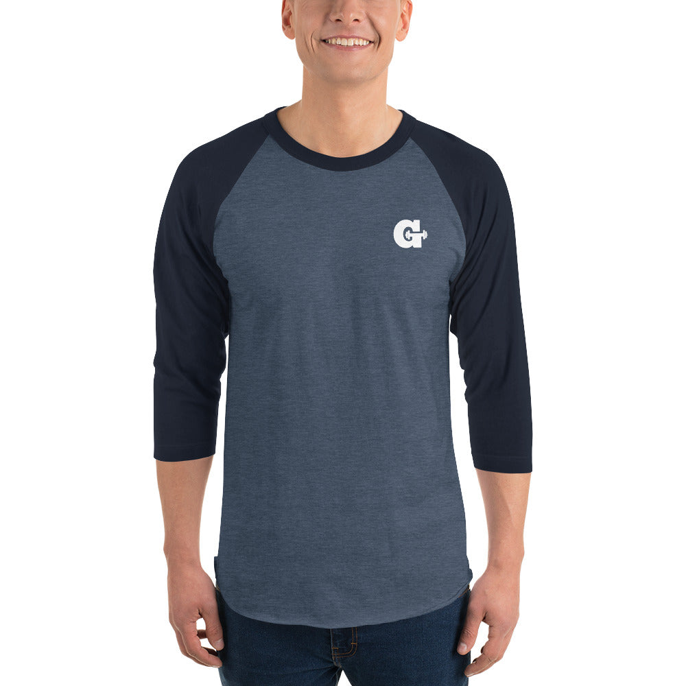 3/4 sleeve raglan shirt