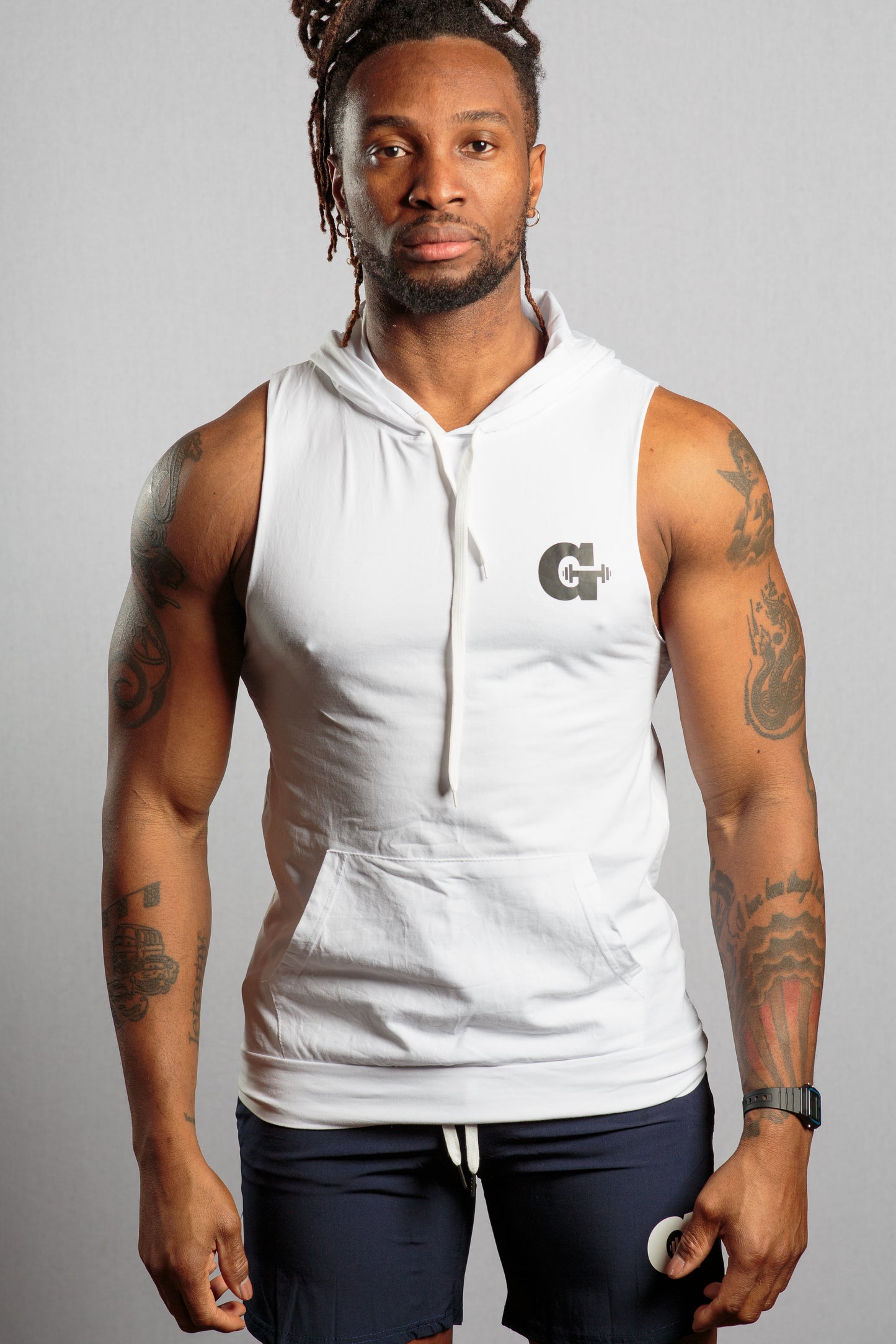 Sleeve Less G Tag T Shirts