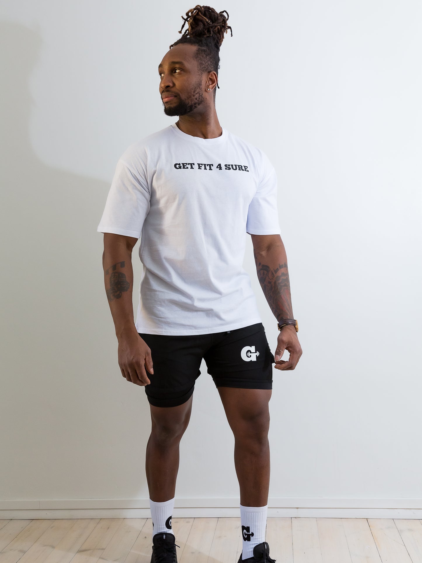 Get fit 4 sure t shirts and shorts