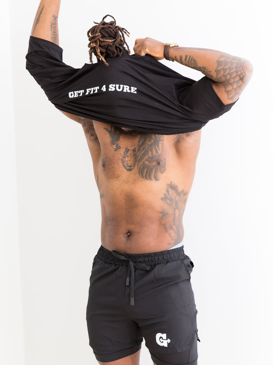 Get fit 4 sure t shirt and shorts