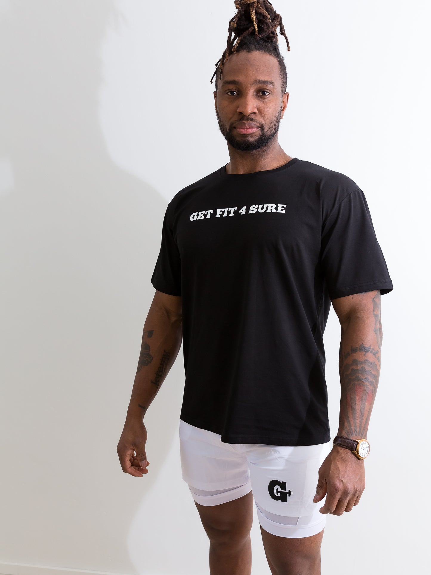 Get fit 4 sure t shirt and shorts