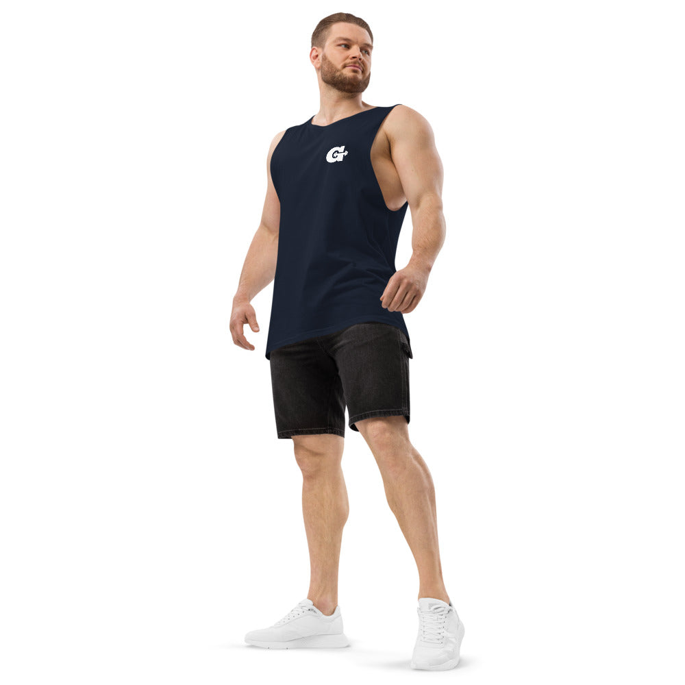 Men’s drop arm tank top