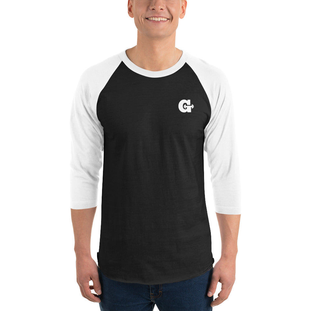 3/4 sleeve raglan shirt