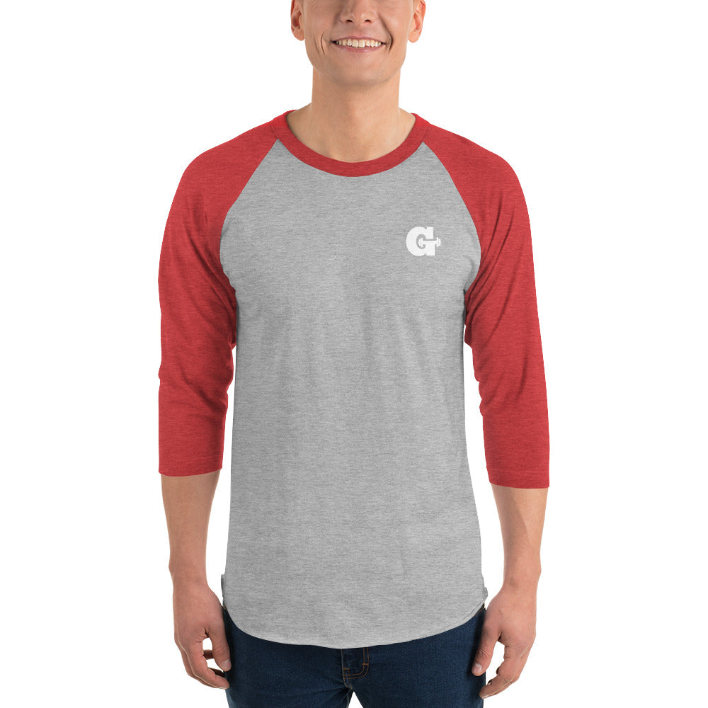 3/4 sleeve raglan shirt