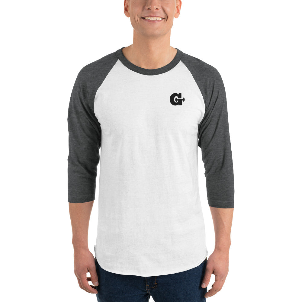 3/4 sleeve raglan shirt