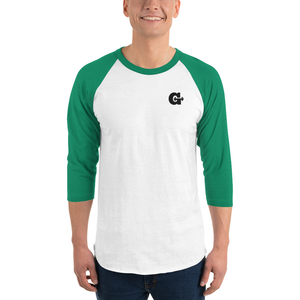 3/4 sleeve raglan shirt