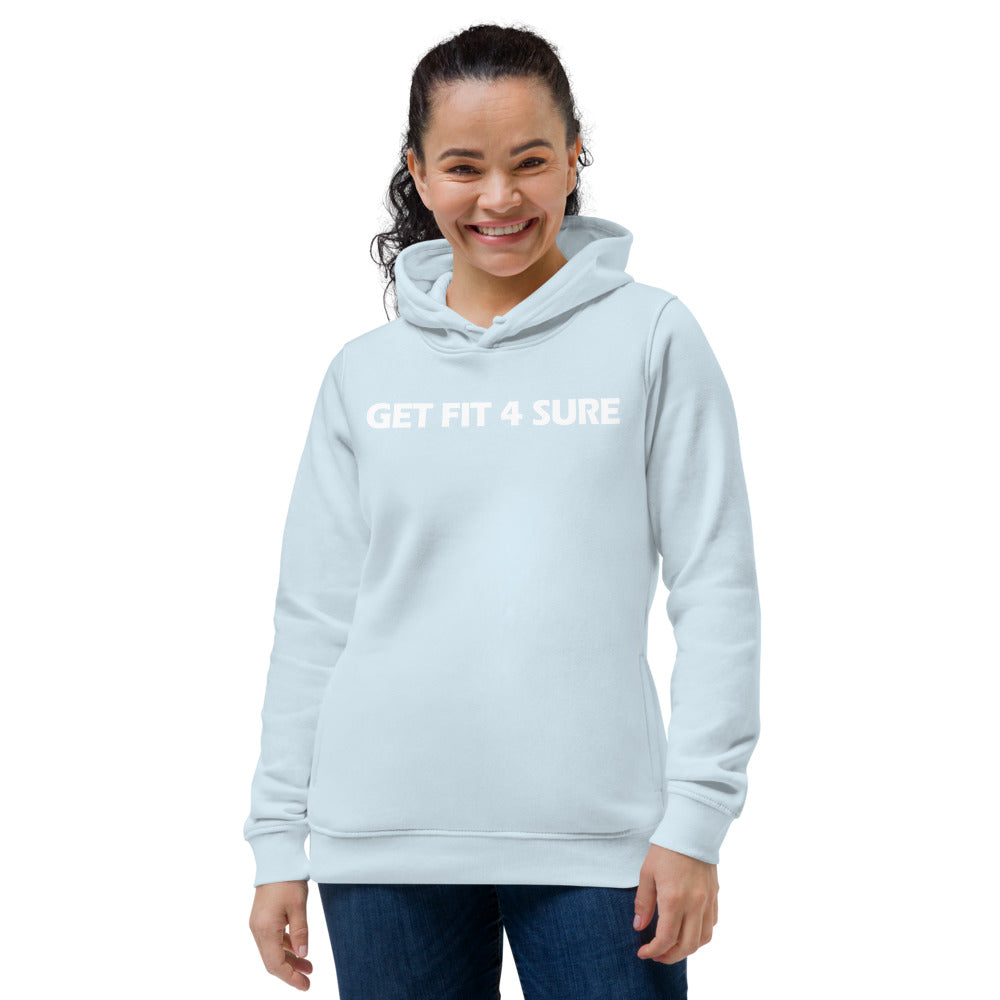 Women's eco fitted hoodie