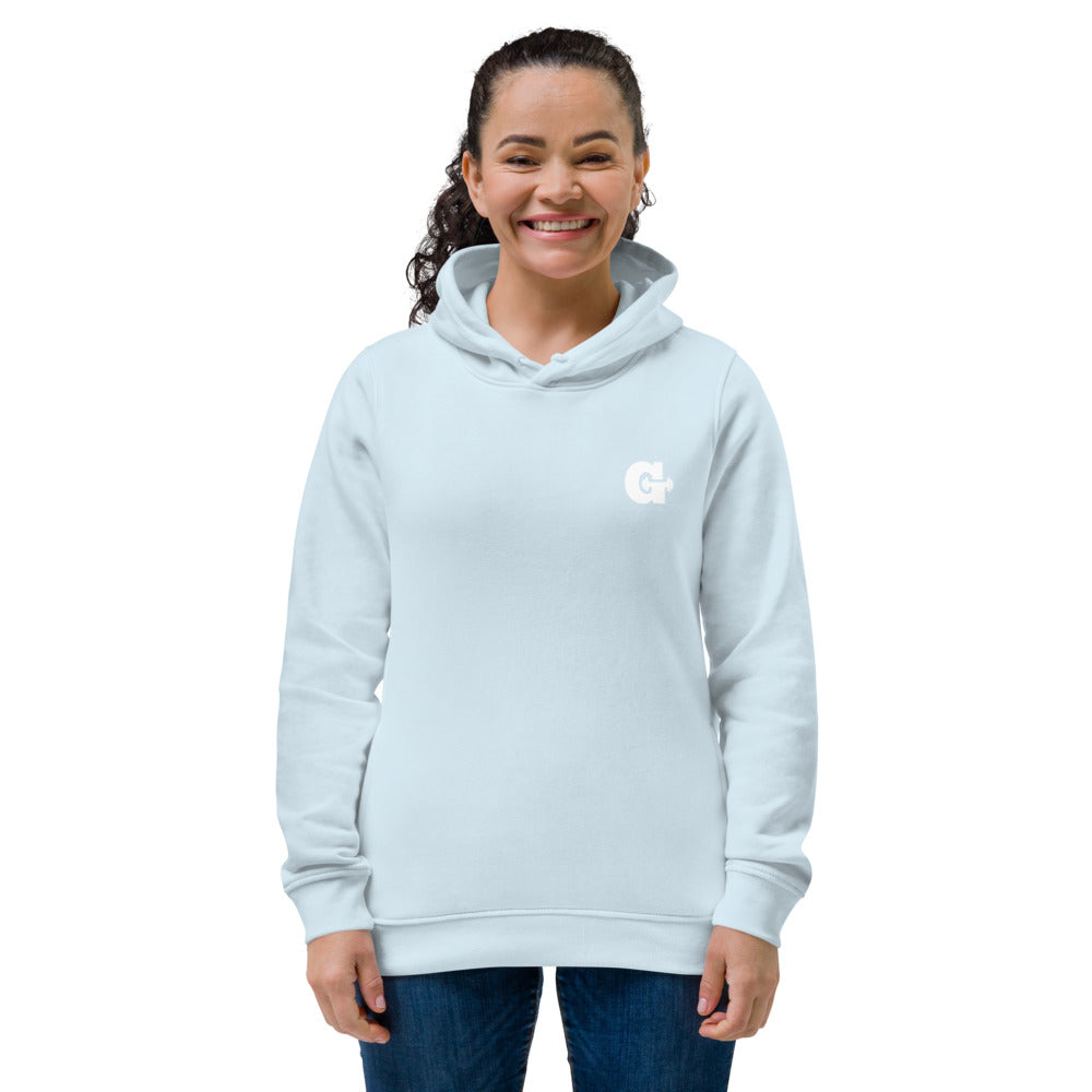 Women's eco fitted hoodie