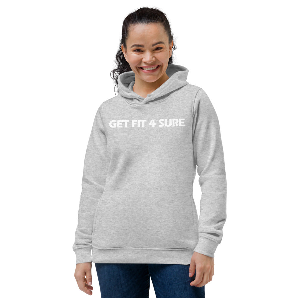 Women's eco fitted hoodie