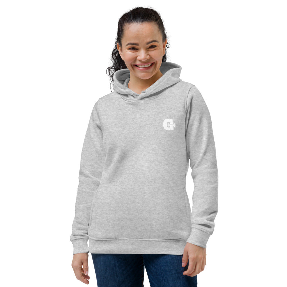 Women's eco fitted hoodie