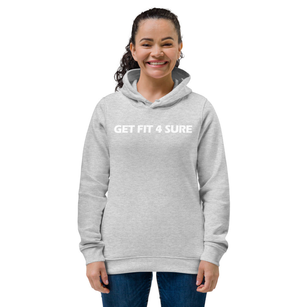 Women's eco fitted hoodie