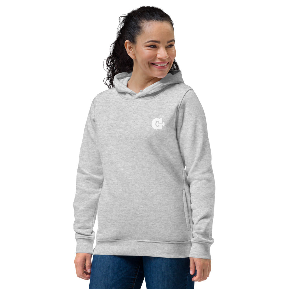 Women's eco fitted hoodie