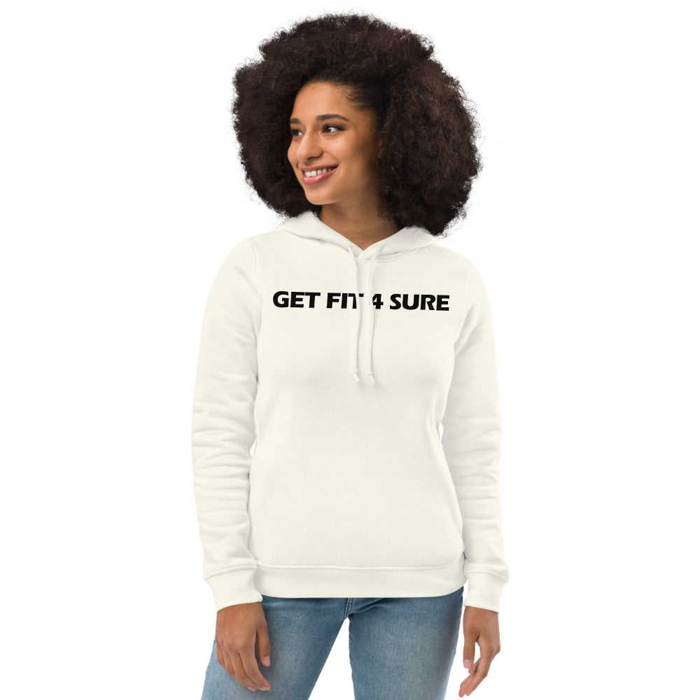 Women's eco fitted hoodie