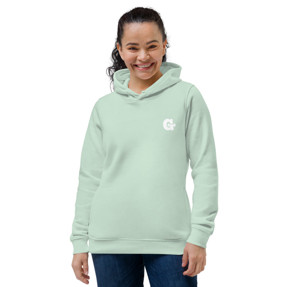 Women's eco fitted hoodie