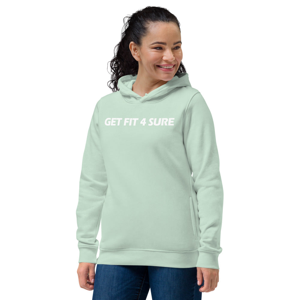 Women's eco fitted hoodie