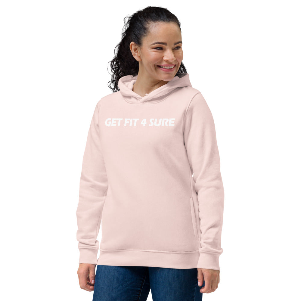 Women's eco fitted hoodie